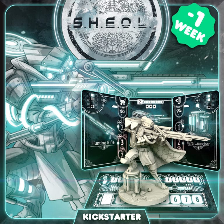 one week till launch sheol board game