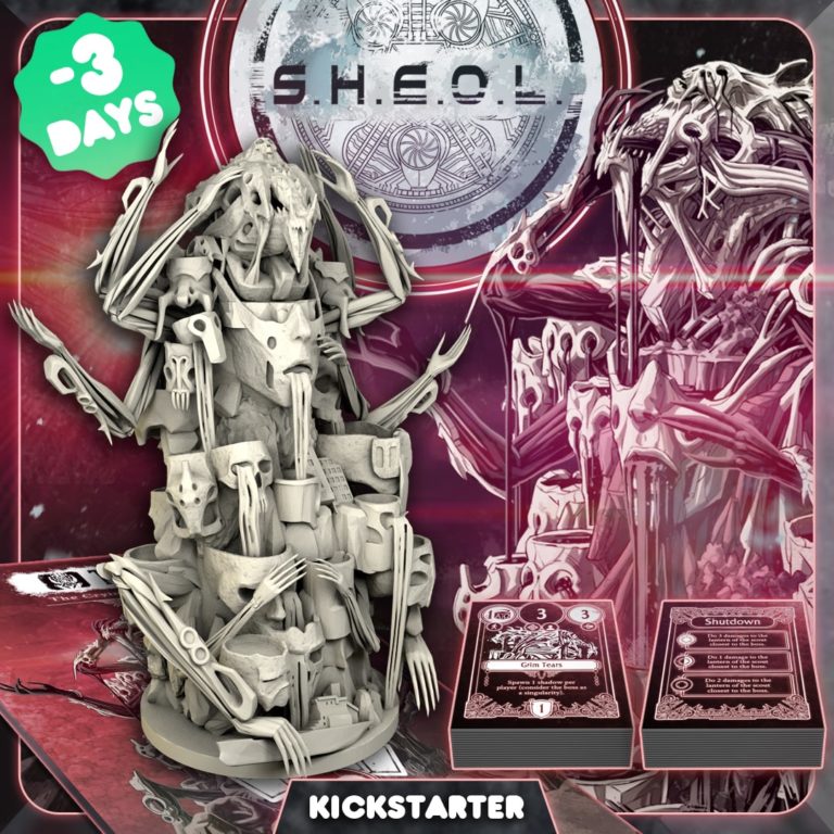 sheol board game live in 3 days